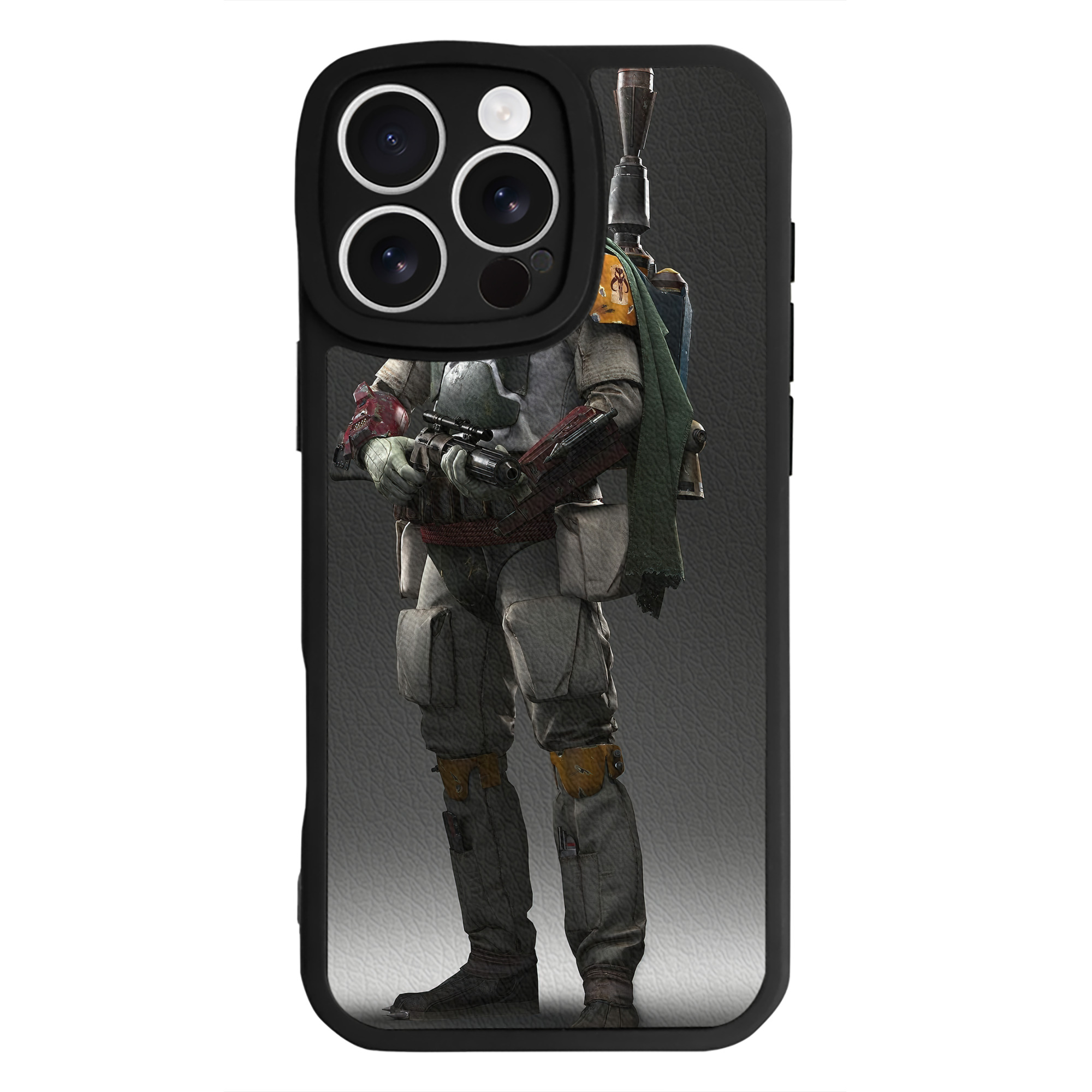 （画像用） スター・ウォーズ Star Wars 【iPhone 16シリーズ対応】シリコンスマホケース（レザー調） 材質：シリコン